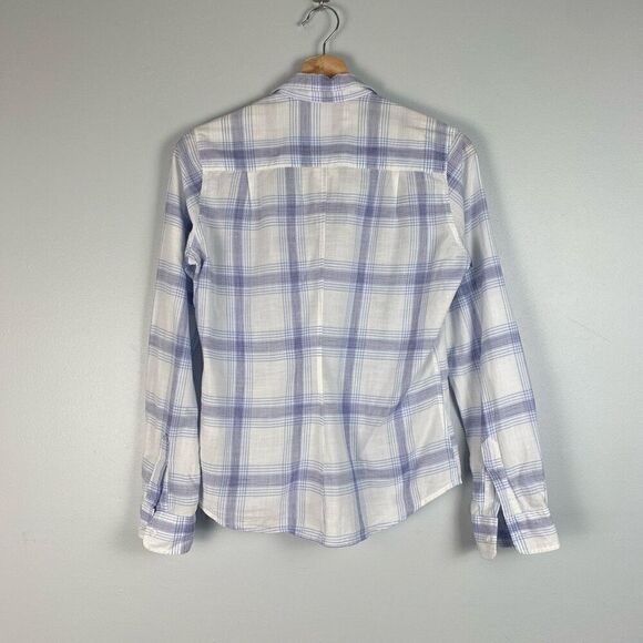 Frank & Eileen BARRY Tailored Button-Up Plaid Shirt - Picture 2 of 8